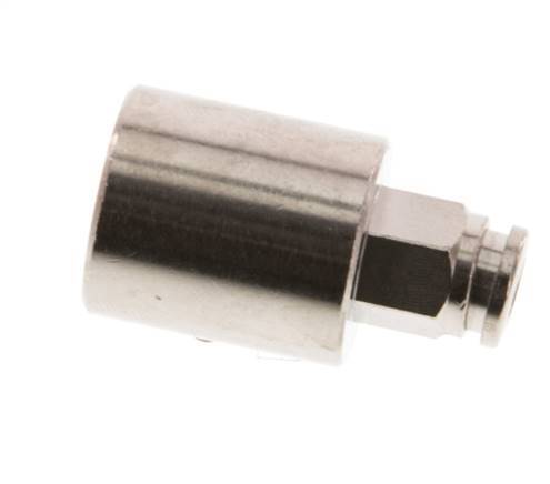 4mm x G1/4'' Push-in Fitting with Female Threads Brass NBR [2 Pieces]