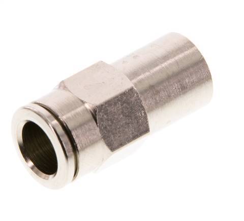 Raccord enfichable 8mm x G1/8'' avec filets femelles Laiton FKM [2 Pièces].