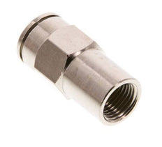 Raccord enfichable 8mm x G1/8'' avec filets femelles Laiton FKM [2 Pièces].