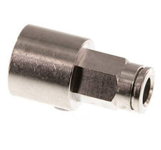 Raccord enfichable 6mm x G1/4'' avec filets femelles Laiton FKM [2 Pièces].