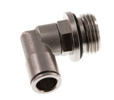 raccord enfichable coudé 90deg 10mm x G1/2'' avec filets mâles Laiton NBR Rotatif