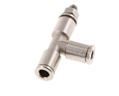 té à angle droit 5mm x M 5 Raccord enfichable à filets mâles Laiton NBR Rotatif