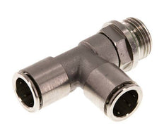 raccord enfichable en T à angle droit 14mm x G1/2'' avec filets mâles laiton FKM rotatif