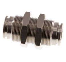 raccord enfichable 12mm laiton NBR Bulkhead