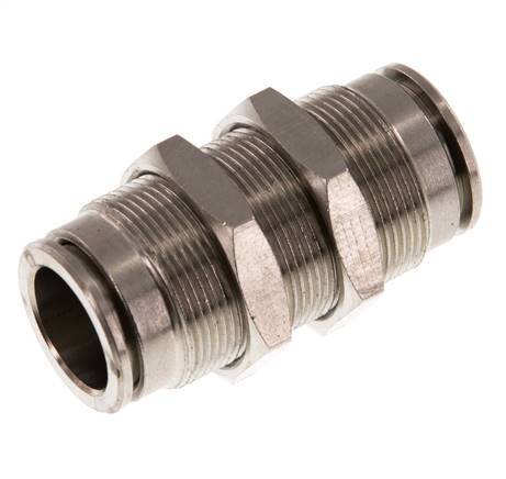 raccord enfichable 14mm Laiton NBR Bulkhead