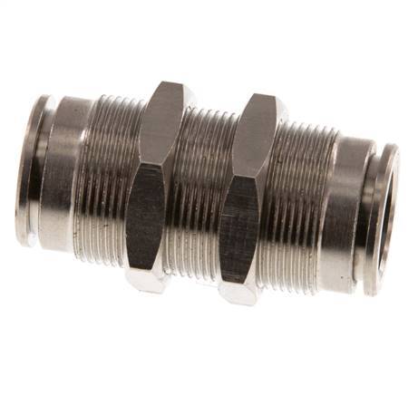 raccord enfichable 14mm Laiton NBR Bulkhead