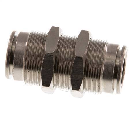 raccord enfichable 14mm Laiton NBR Bulkhead