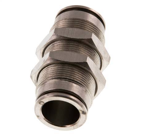 raccord enfichable 14mm Laiton NBR Bulkhead