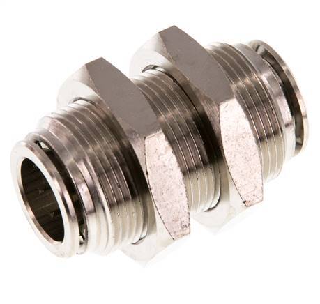 raccord enfichable 16mm Laiton NBR Bulkhead