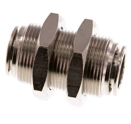 raccord enfichable 16mm Laiton NBR Bulkhead