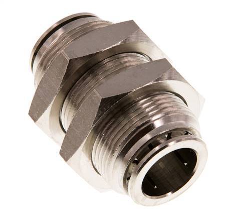 raccord enfichable 16mm Laiton NBR Bulkhead
