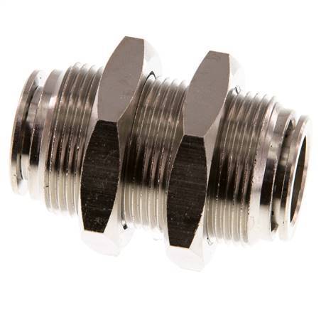 raccord enfichable 16mm Laiton NBR Bulkhead