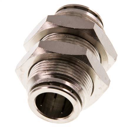 raccord enfichable 16mm Laiton NBR Bulkhead