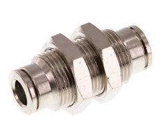 raccord enfichable 6mm laiton FKM Bulkhead