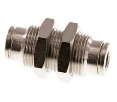 raccord enfichable 6mm laiton FKM Bulkhead