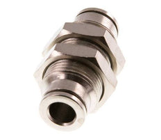 raccord enfichable 6mm laiton FKM Bulkhead