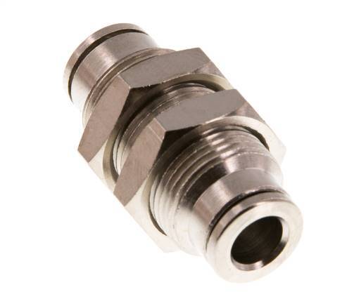 raccord enfichable 6mm laiton FKM Bulkhead