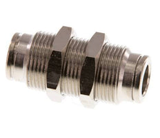 raccord enfichable 8mm laiton FKM Bulkhead