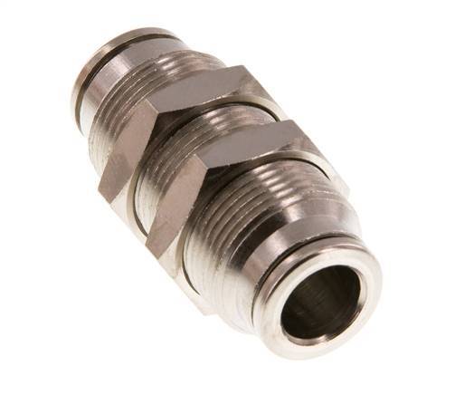 raccord enfichable 8mm laiton FKM Bulkhead