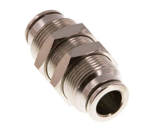 raccord enfichable 8mm laiton FKM Bulkhead