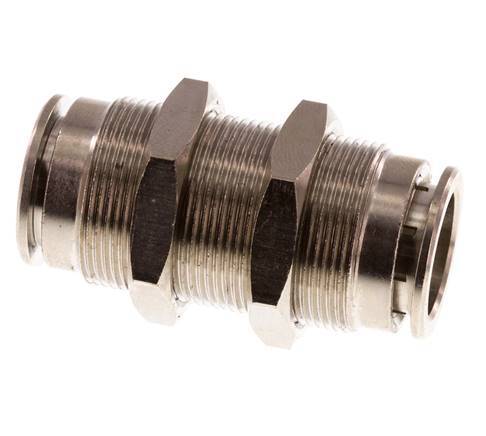 raccord enfichable 14mm laiton FKM Bulkhead