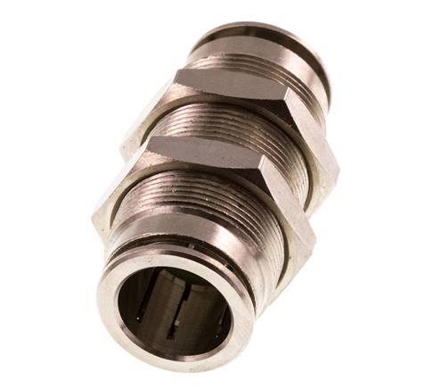 raccord enfichable 14mm laiton FKM Bulkhead