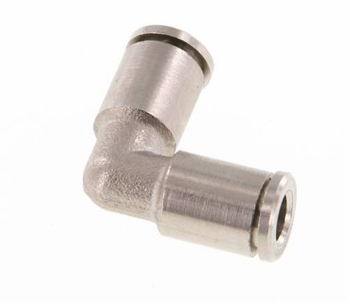 5mm 90deg Elbow Push-in Fitting Brass NBR [2 Pieces]