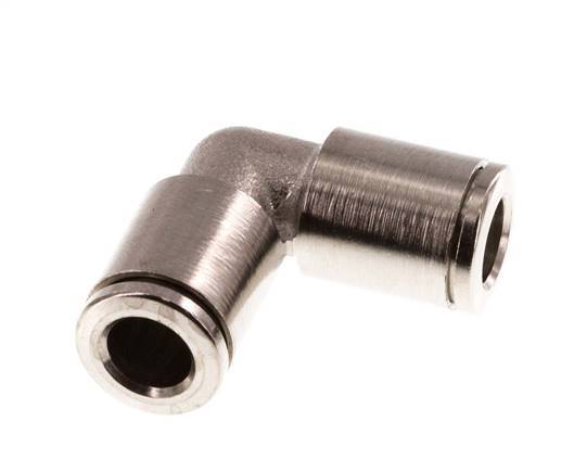 6mm 90deg Elbow Push-in Fitting Brass FKM [2 Pieces]