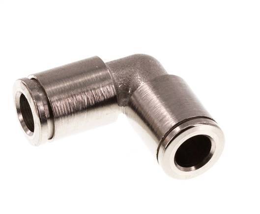 6mm 90deg Elbow Push-in Fitting Brass FKM [2 Pieces]