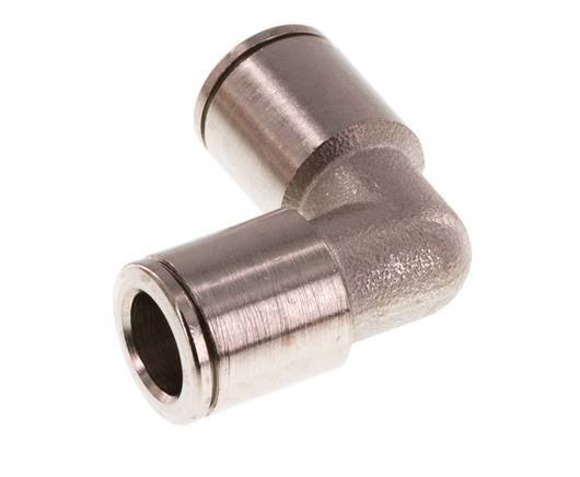 Raccord enfichable coudé 8mm 90deg Laiton FKM [2 Pièces].