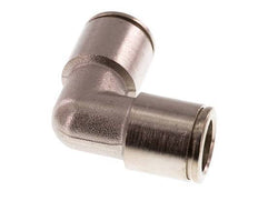 Raccord enfichable coudé 10mm 90deg Laiton FKM [2 Pièces]