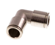 Raccord enfichable coudé 10mm 90deg Laiton FKM [2 Pièces]