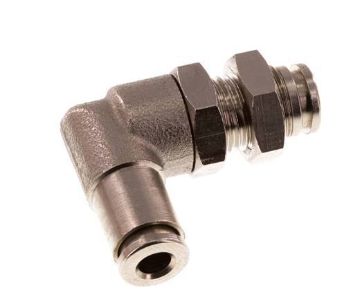 raccord enfichable coudé 90deg 4mm laiton NBR Bulkhead