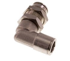 raccord enfichable coudé 10mm 90deg Laiton NBR Bulkhead