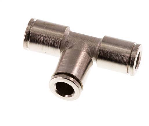 Raccord enfichable en T 6mm Laiton NBR [2 Pièces]