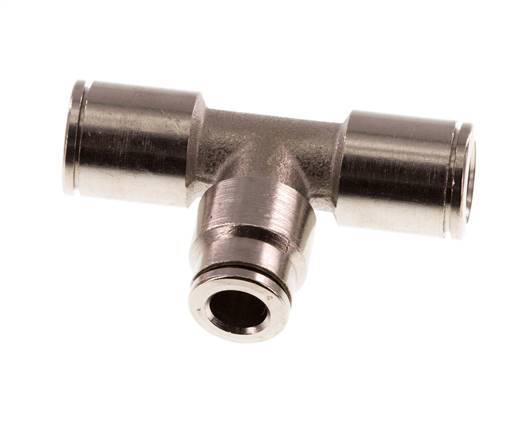 raccord enfichable en T 6mm x 8mm Laiton NBR