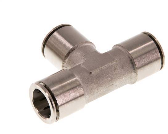 Raccord en T 16mm Push-in Laiton NBR
