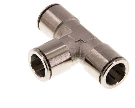 Raccord en T 16mm Push-in Laiton NBR