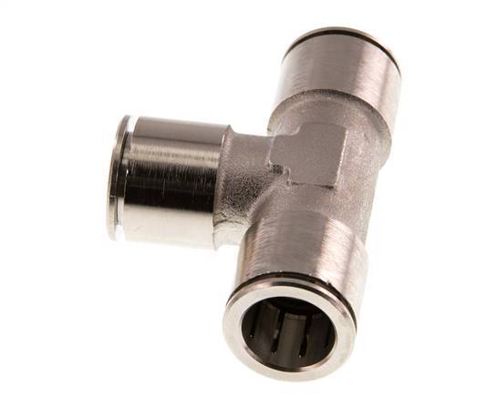 Raccord en T 16mm Push-in Laiton NBR