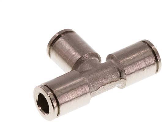 Raccord enfichable en T 6mm Laiton FKM