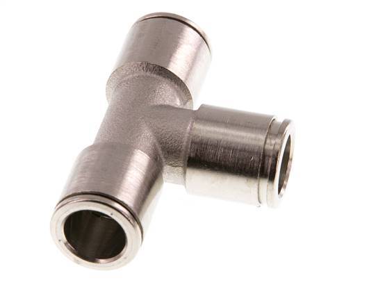 Raccord enfichable en T 10mm Laiton FKM