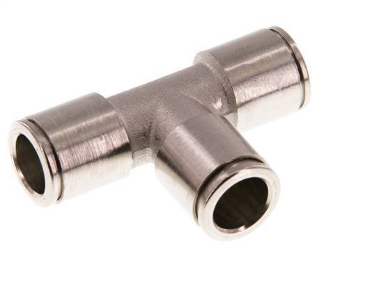 Raccord enfichable en T 10mm Laiton FKM