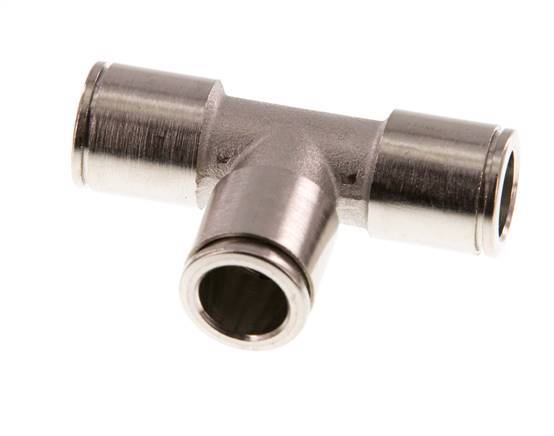 Raccord enfichable en T 10mm Laiton FKM