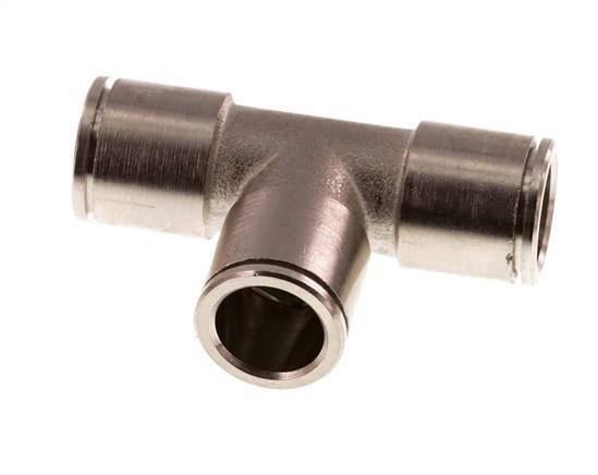 Raccord enfichable en T 12mm Laiton FKM