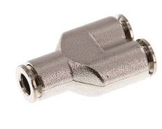 Raccord enfichable en Y 6mm Laiton NBR