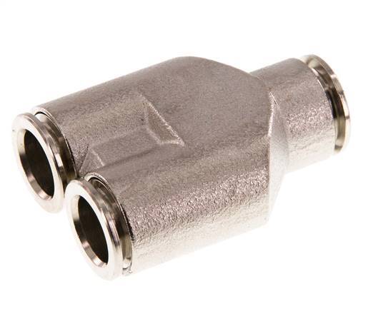 raccord enfichable en Y 10mm Laiton NBR