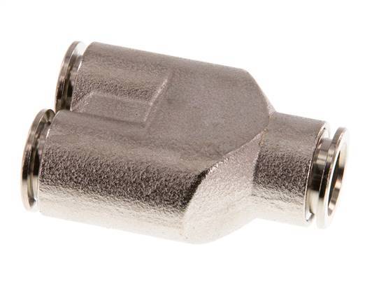 raccord enfichable en Y 10mm Laiton NBR