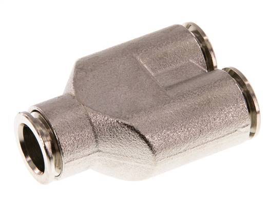 raccord enfichable en Y 10mm Laiton NBR