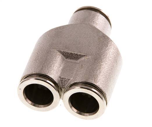 raccord enfichable en Y 10mm Laiton NBR