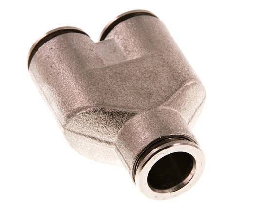 raccord enfichable en Y 10mm laiton FKM